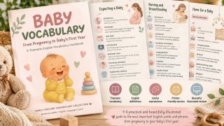 Baby vocabulary tematikus szókincsgyűjtemény